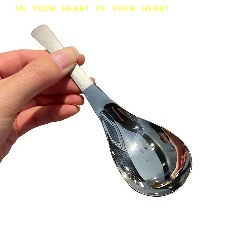 Gold Cutlery Flatware - Ложки для супа из нержавеющей стали,