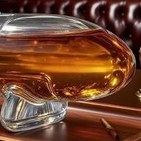Glass Decanter Whiskey - Графин для виски подводной лодки, красное