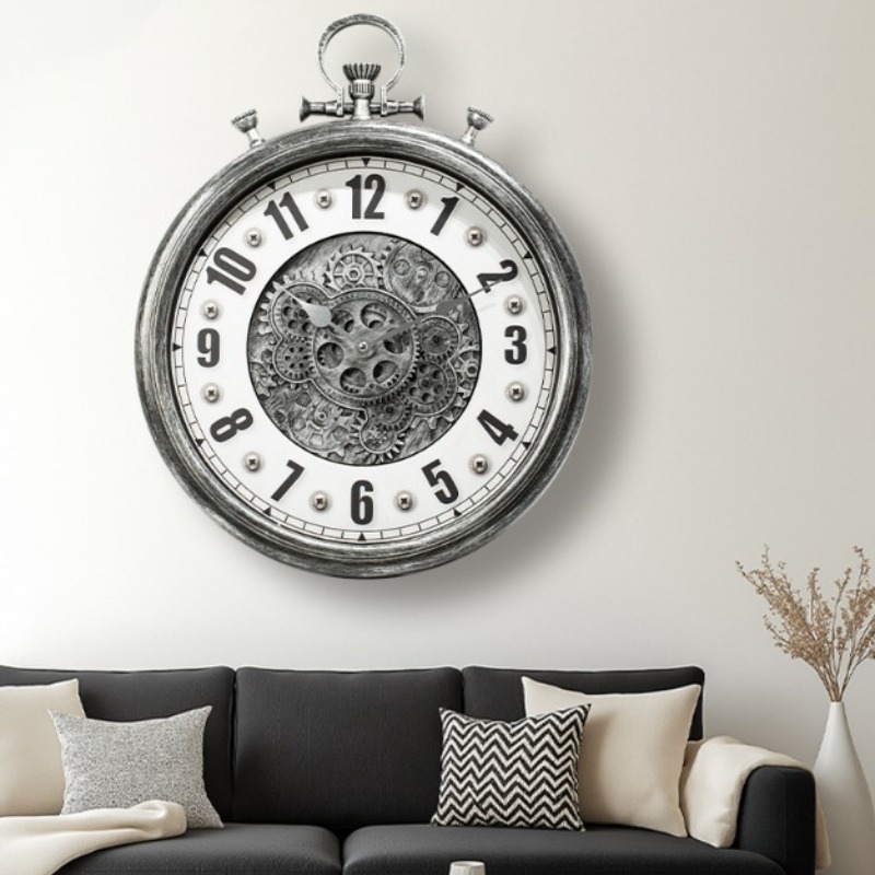Luxury Lifestyle Watches - Винтажные настенные часы в индустриальном стиле