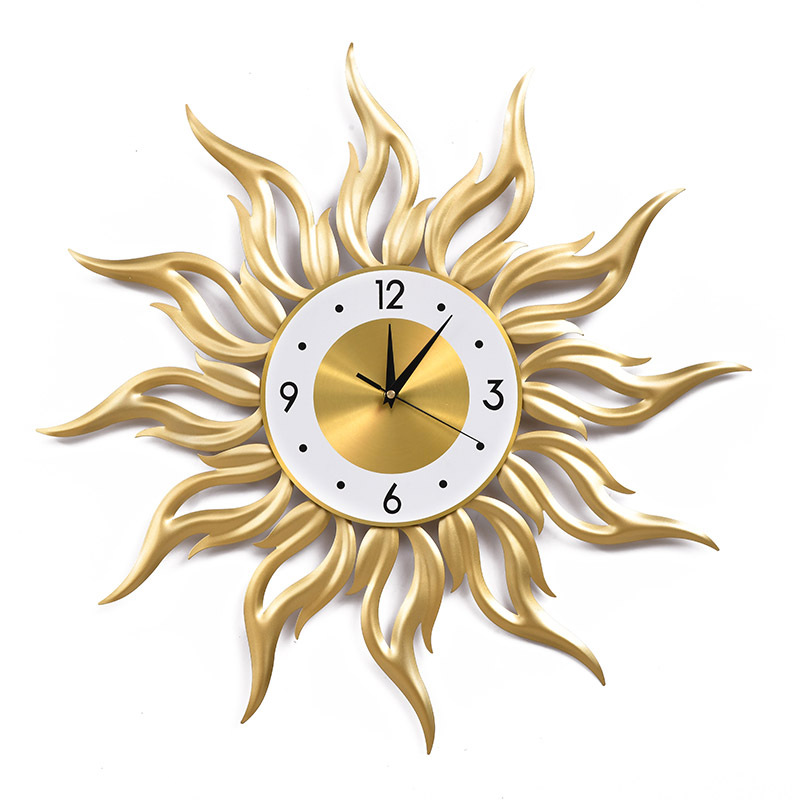 Luxury Lifestyle Watches - Настенные часы Nordic Gold для гостиной,