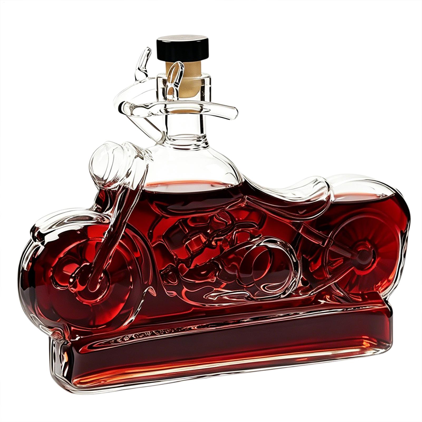 Glass Decanter Whiskey - Бутылка-декантер для виски 310 мл в