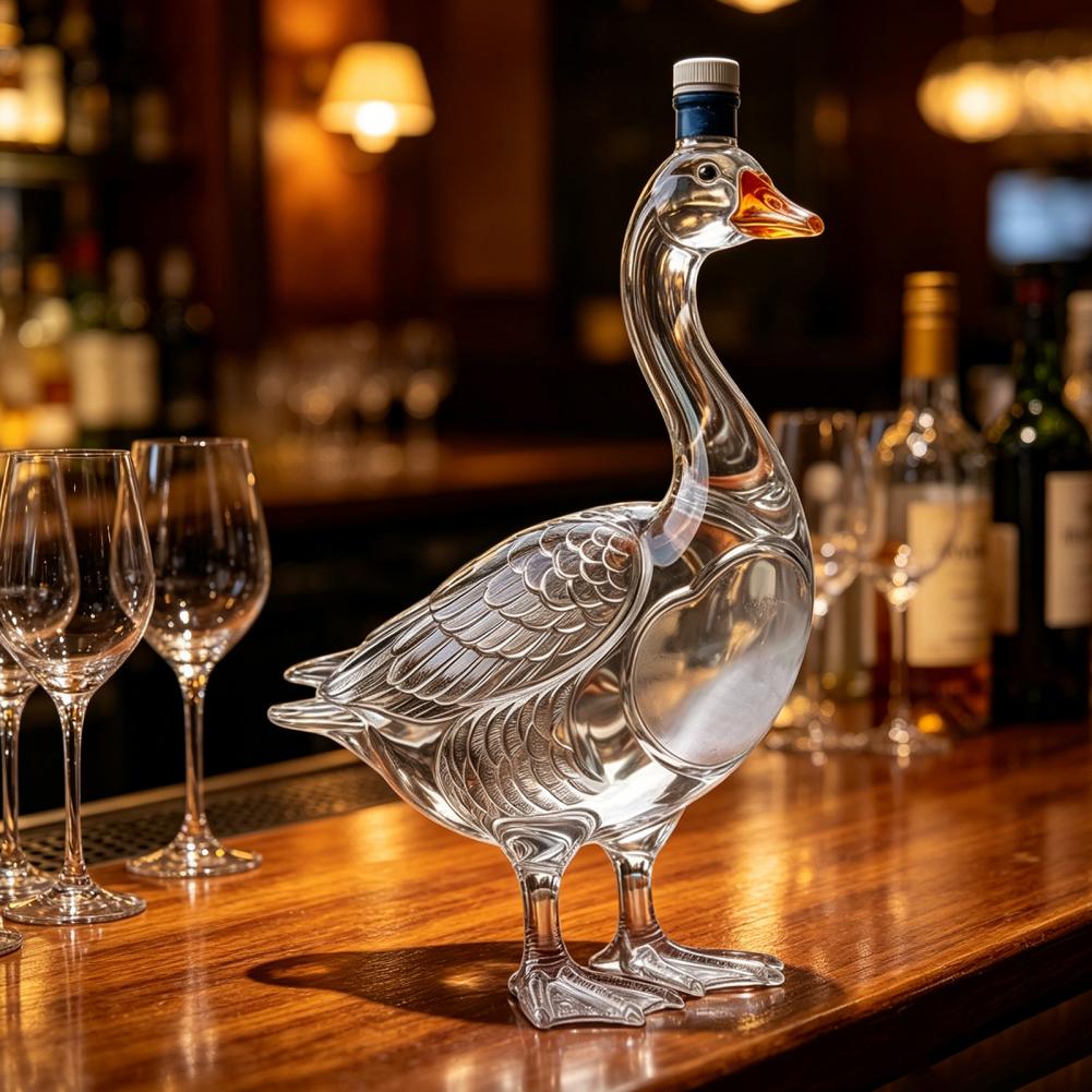 Glass Decanter Whiskey - Стеклянный графин для виски в форме