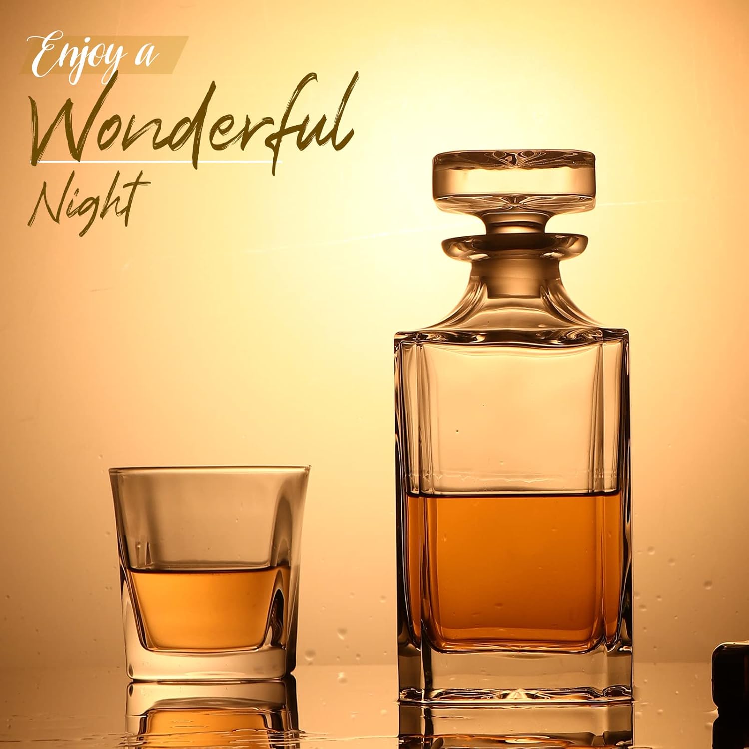 Glass Decanter Whiskey - Стеклянный графин — графин для виски