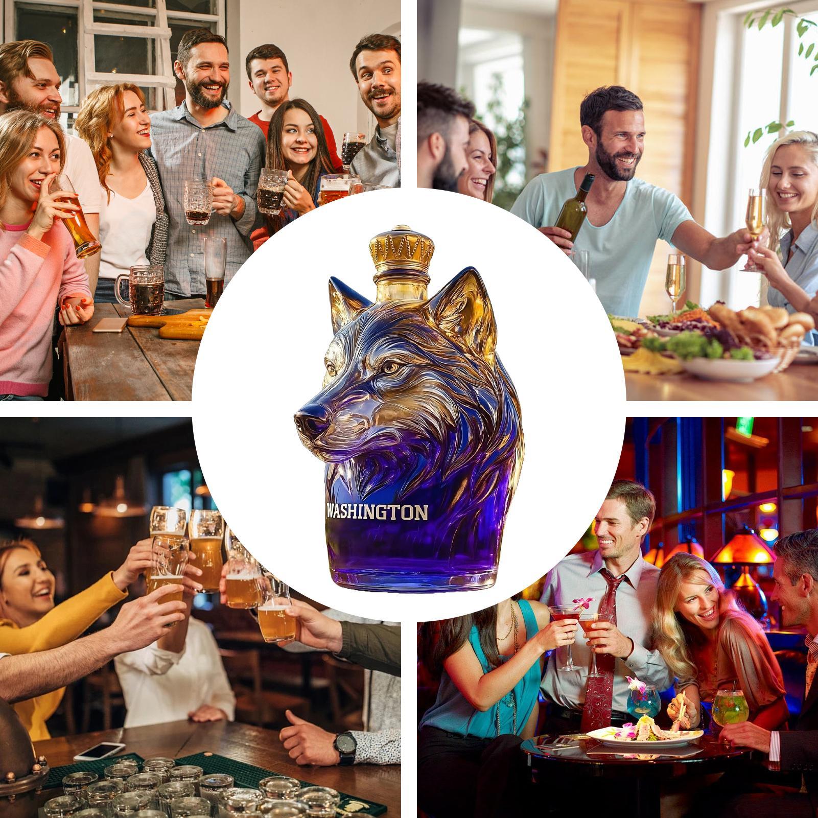 Бутылки вина, герметичный стек – обзор и цена Glass Decanter Whiskey