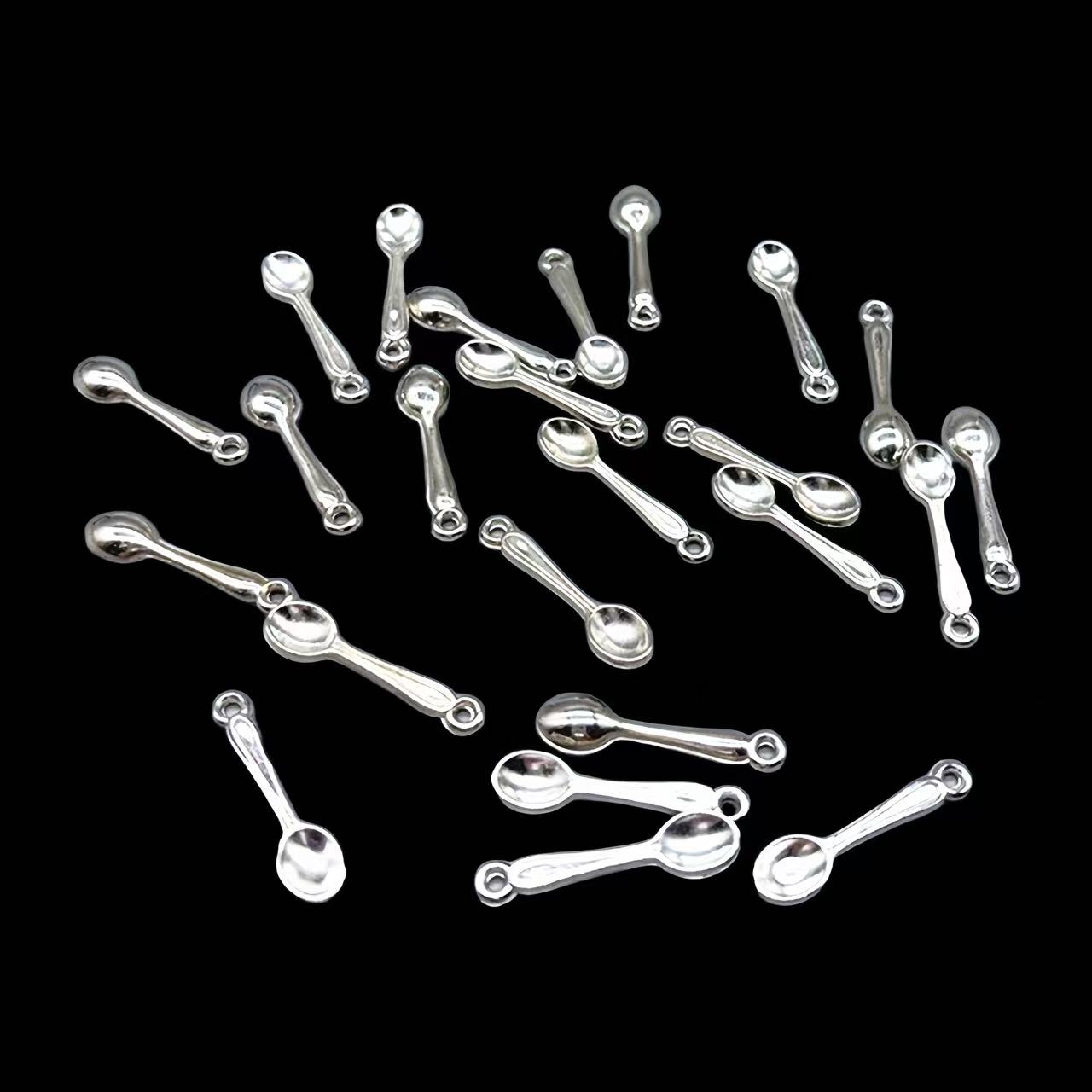 100 шт., маленькая ложка, подв – обзор и цена Gold Cutlery Flatware