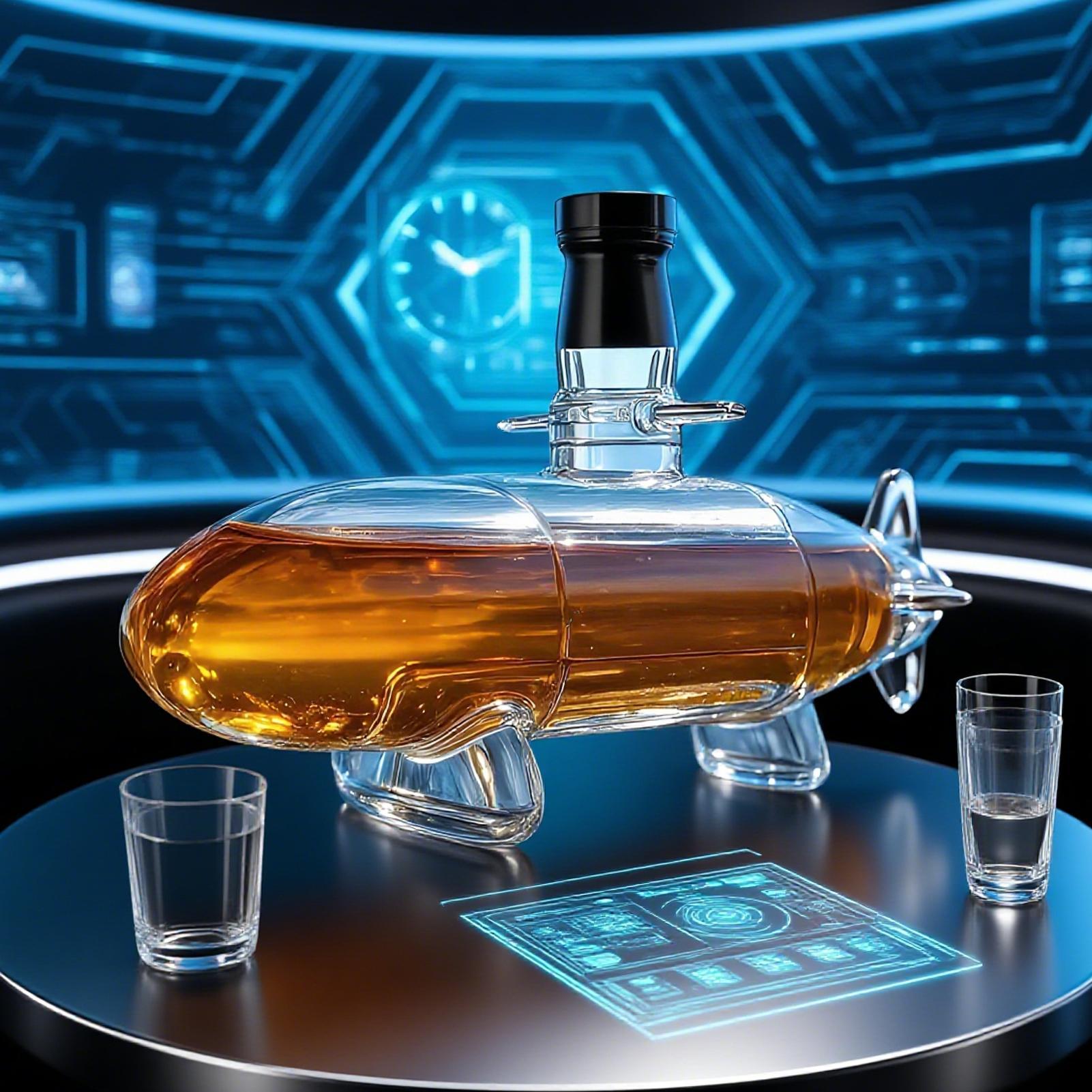 Графин для виски подводной лод – обзор и цена Glass Decanter Whiskey
