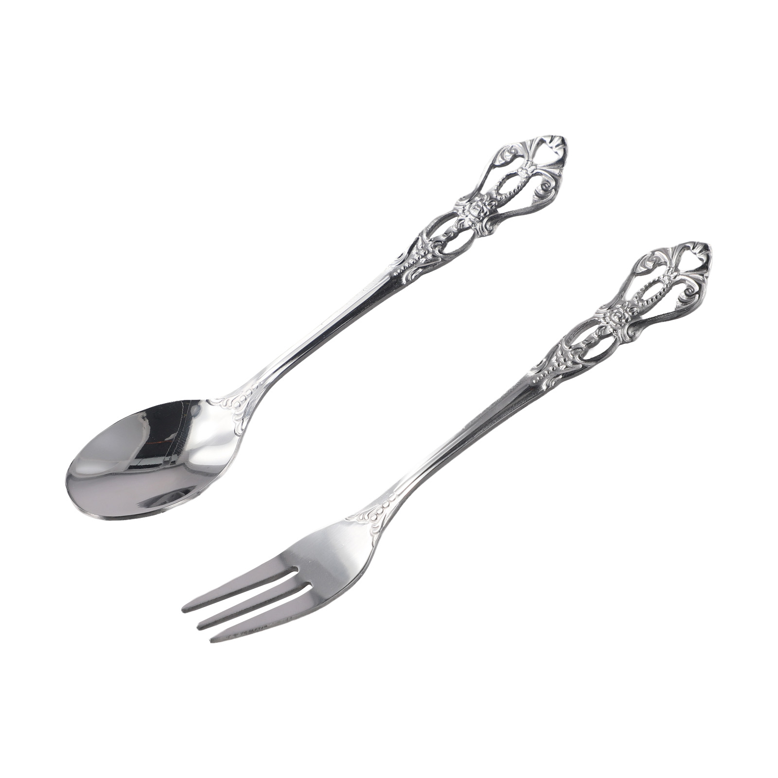 Набор винтажных золотых ложек  – обзор и цена Gold Cutlery Flatware