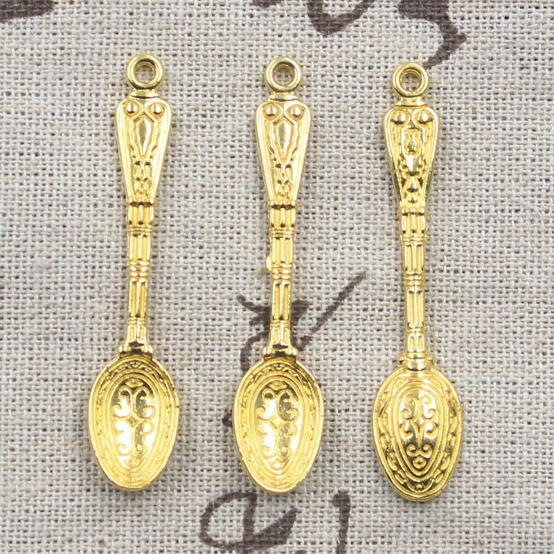 Подвески в виде ложки с рисунк – обзор и цена Gold Cutlery Flatware
