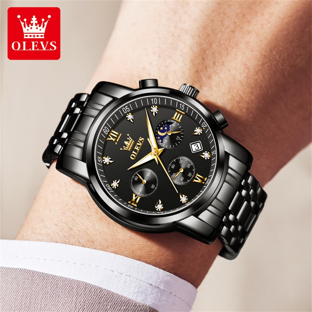 OLEVS Популярные мужские часы  – обзор и цена Luxury Zone