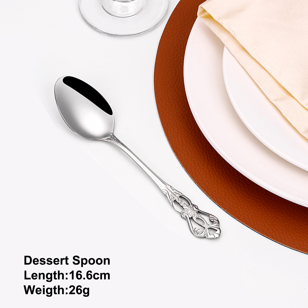 2/4/6/12 шт., столовые приборы – обзор и цена Gold Cutlery Flatware