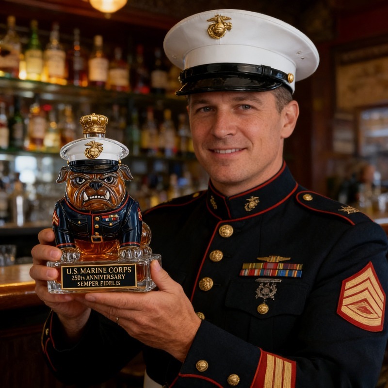 Декантер для виски «Бульдог» К – обзор и цена Glass Decanter Whiskey